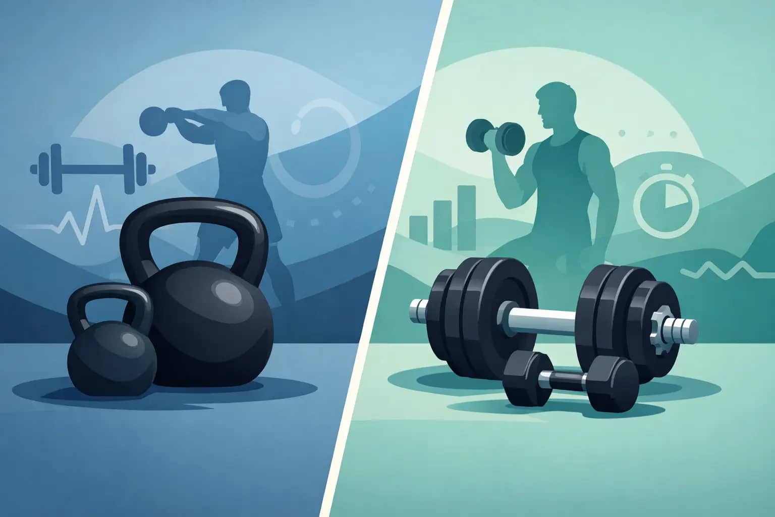 Kettlebells Versus Dumbbells for Athletes